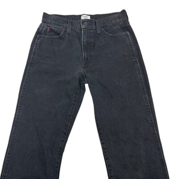 Aritzia Sunday Best High Rise Tapered Leg Jean Womens Size 2 Washed Black - Picture 5 of 8